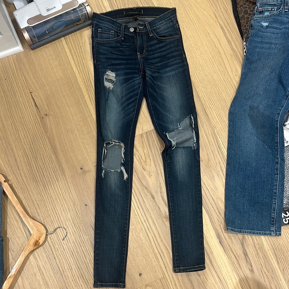 Flying Monkey Blue Skinny Jeans